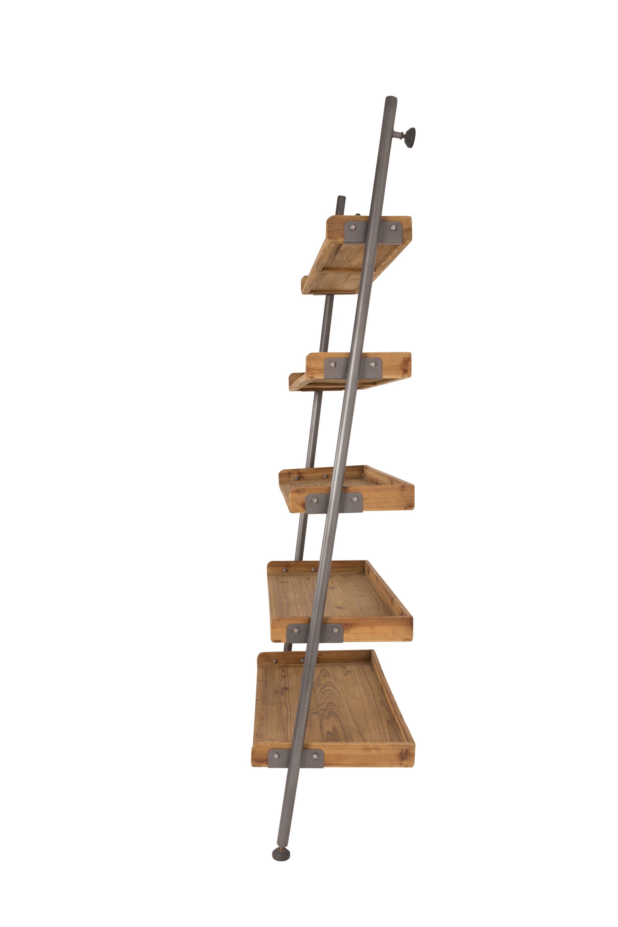 Wally Natural Wood Leaner Display Unit